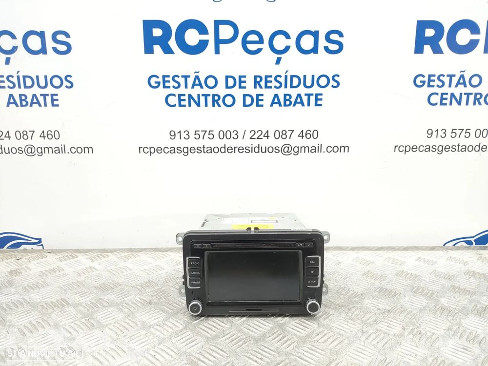 Auto Radio CD DVD GPS Original VW Volkswagen Scirocco 3 III - 3