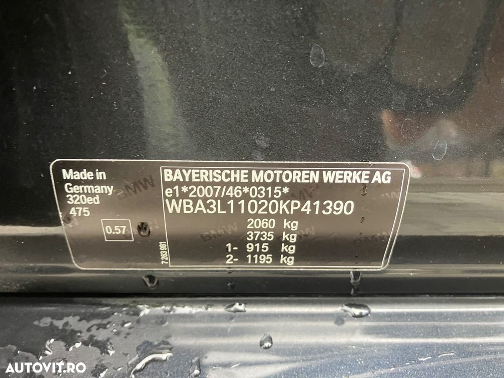 BMW Seria 3 320d Touring Aut. Efficient Dynamics Edition Blue Perf. Modern Line - 35