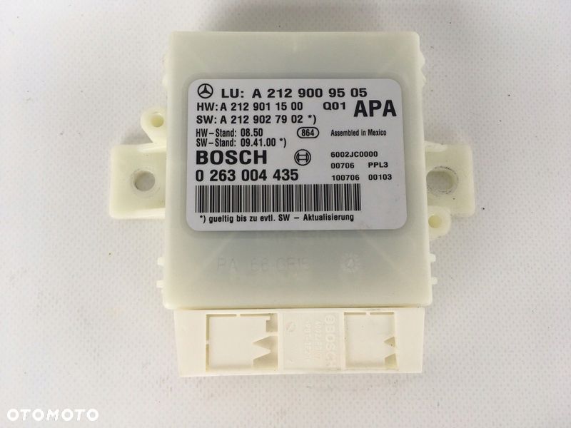 MERCEDES W212 W207 A2129009505 MODUŁ PDC - 1