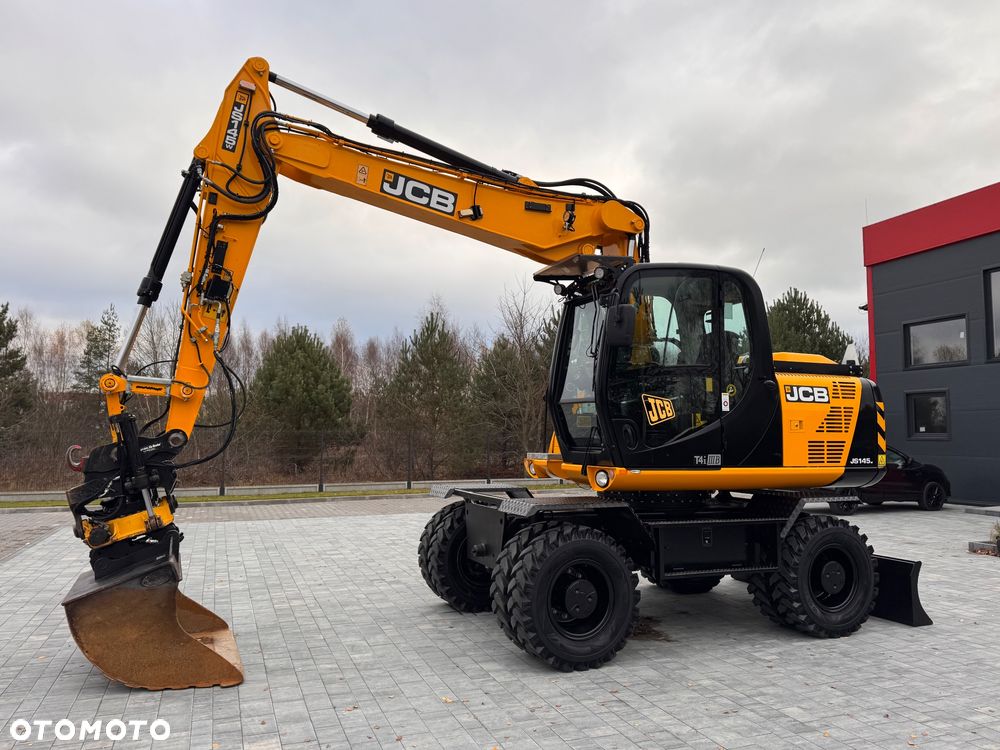 JCB JS145 W | 2015r|8800mtg| rototilt ze szczypcami| w orginale |serwisowana warta uwagi !