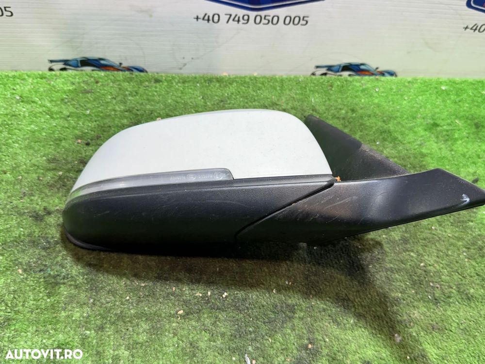 OGLINDA DREAPTA 6 PINI BMW SERIA 1 F20 118D SE 2.0 DIESEL 2012 COD OEM 51167242704 / 07149231823 / HATCHBACK 2011-2019 - 7