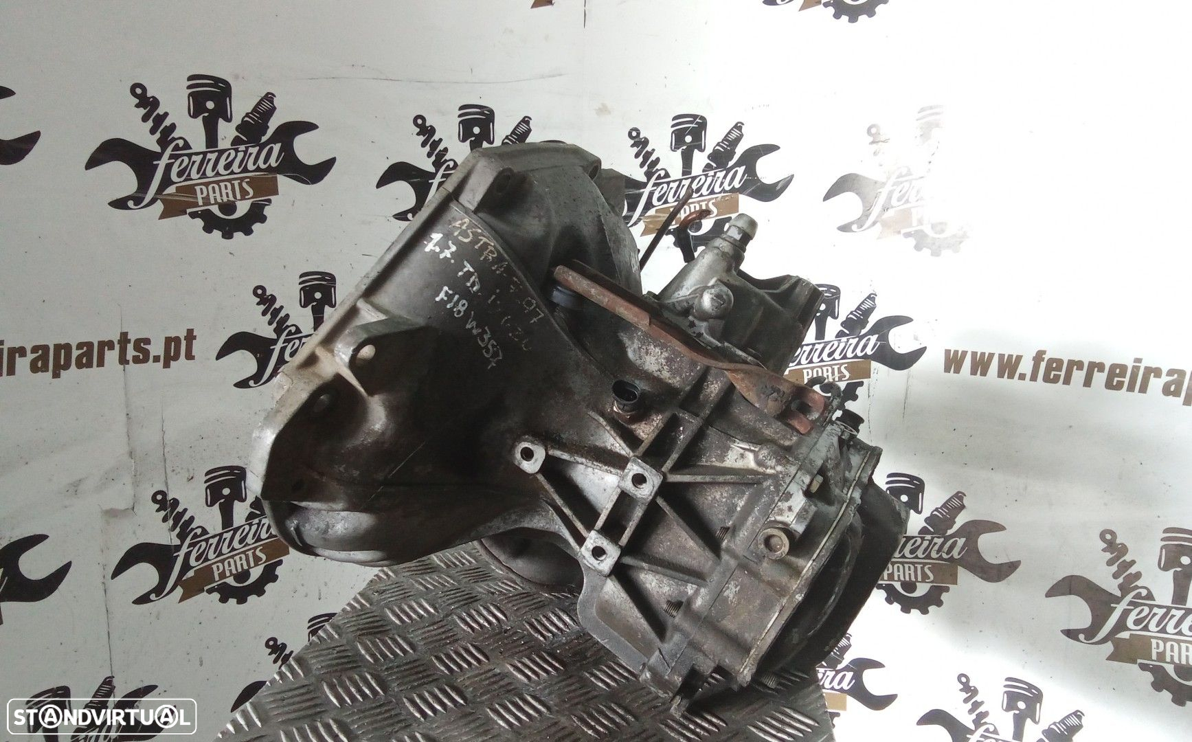 Caixa de velocidades Opel Astra 1.7 TD ERF: F18W357 - 4