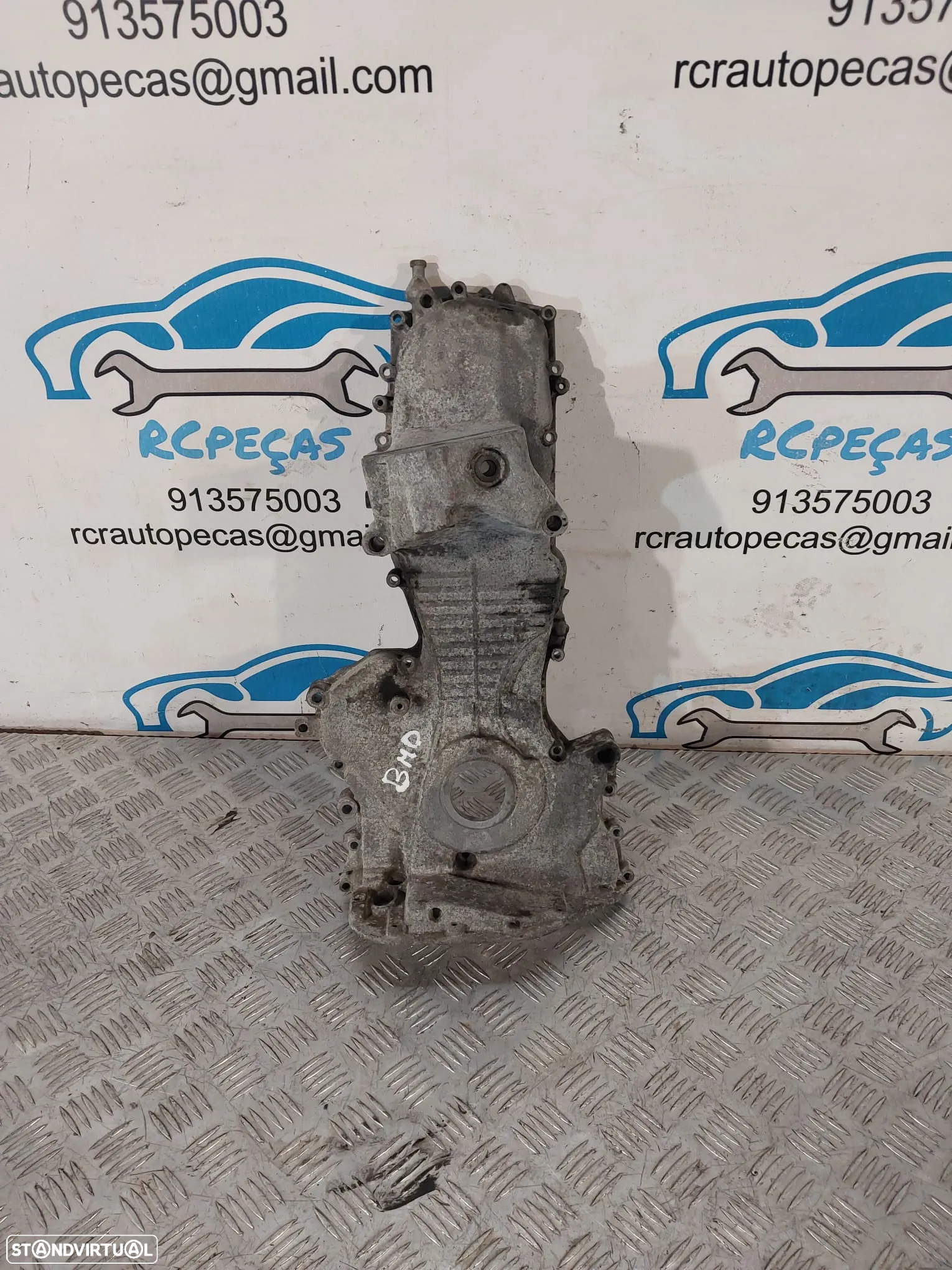 TAMPA BLINDAGEM DISTRIBUIÇÃO MOTOR VAG VOLKSWAGEN VW POLO 9N 1.2i BMD - 6