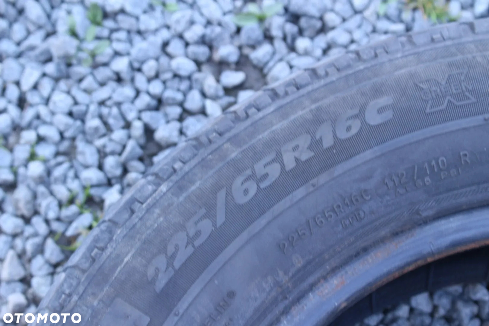Opona Pojedyncza Wzmocniona 225/65 R16C Michelin Agilis 6mm. 19r. - 4