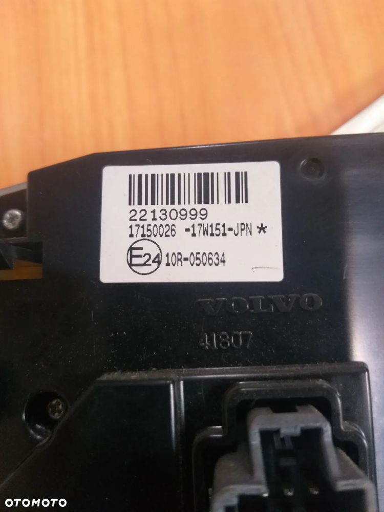 Panel sterownik nawiewu ogrzewania volvo fh4 22130999 - 2