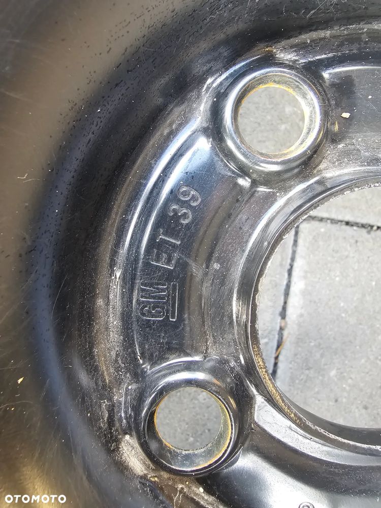Felga stalowa Opel Astra Chevrolet 5,5x14 IS39 4x100 56,6mm - 3