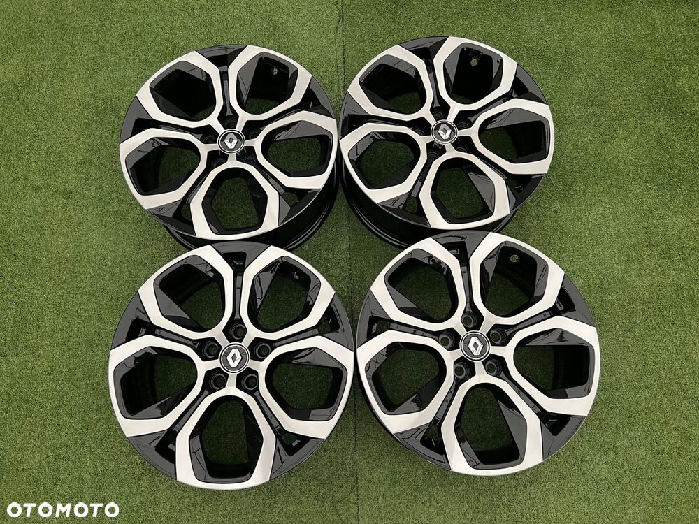 KOMPLET FELG FELGI ALU RENAULT CAPTUR 2 II MEGANE 18 5X114,3 ORYGINALNE - 3