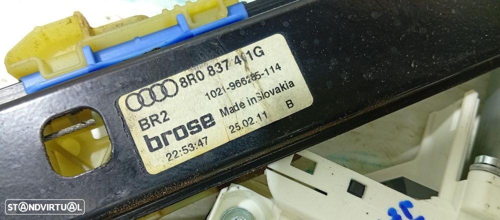 ELEVADOR FRENTE ESQUERDO AUDI Q5 8R - 2