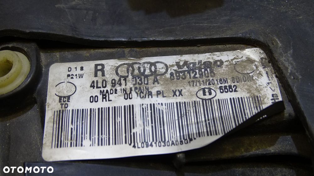 GP - LAMPA PRAWA PRZEDNIA AUDI Q7 4L 4L0941030A - 3