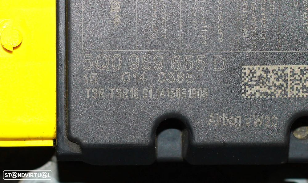 CENTRALINA DE AIRBAG VW GOLF VII - 5