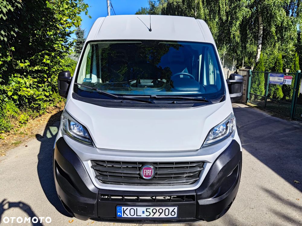 Fiat Maxi DUCATO DOCA Salon PL BEZ ADBLUE 130koni EURO 6, 7os 187tyś km L4H2 VAT 23% PO SERWISIE Cały w Oryginale Klima - 3