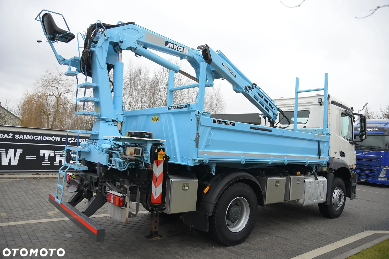 Mercedes-Benz AROCS 1827///* 2018///* PRZEB 41 TYŚ///* HDS///* WYWROTKA///* ROTATOR///* 18000KG///* ŁYŻKA///* STAN JAK NOWY - 3