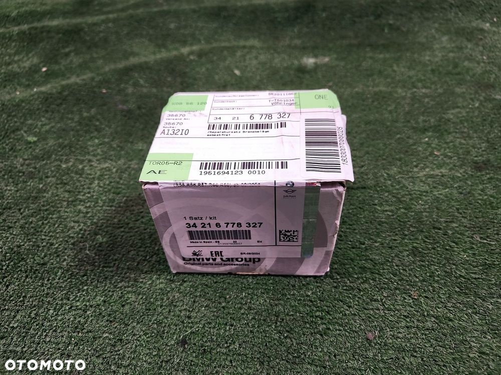 Klocki Hamulcowe Zestaw MINI R55 R56 R57 34216778327 - 1