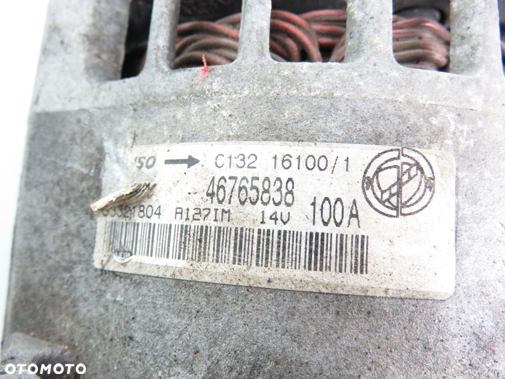 ALTERNATOR FIAT PUNTO II 1.9 JTD 46765838 63321804 - 2