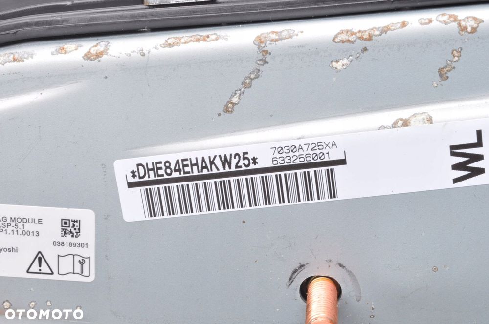 MITSUBISHI ECLIPSE CROSS AIRBAG PODUSZKA POWIETRZNA FOTELA LEWA 7030A725XA - 4