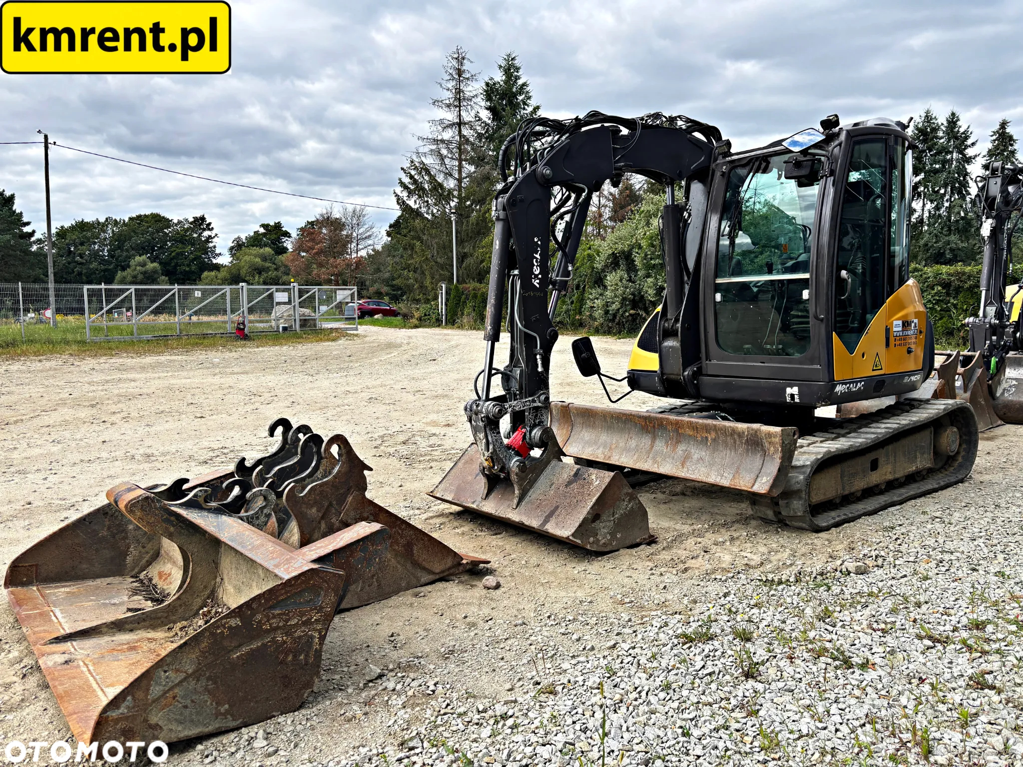 Mecalac 6 MCR MINI KOPARKA 2018r. | JCB 8035 VOLVO ECR 48 25 CAT 308 KUB - 11