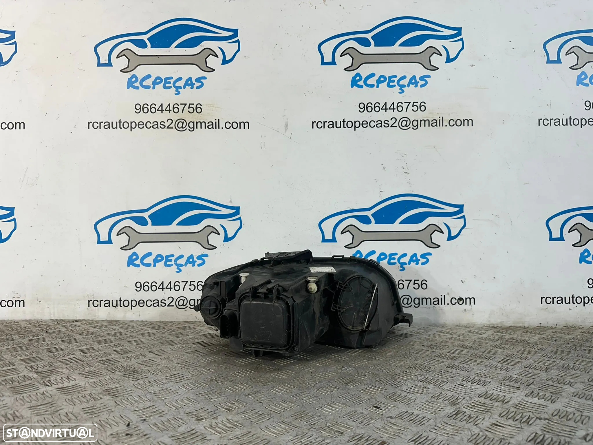 .Conjunto Oticas Farois Frontais Frente Original Audi A3 8P Halogéneo 2003 - 2010 8P0941003L 8P0941004L - 14