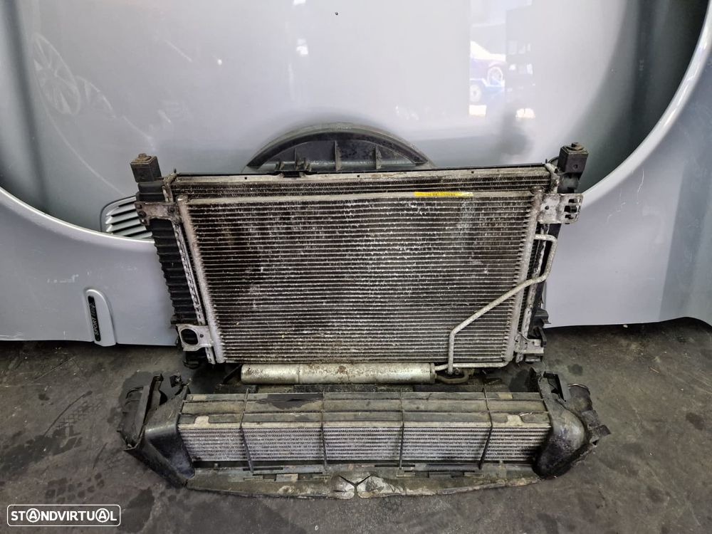 Frente completa usada MERCEDES CLASS C W203 SPORT COUPE AMG 220 CDI parachoques capot oticas guarda lamas reforço - 11