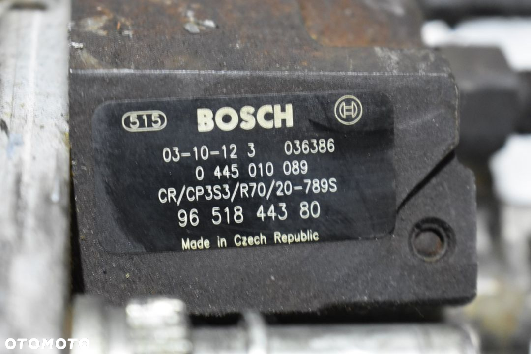 Peugeot Citroen 1.6 HDI Pompa wtryskowa 9651844380 0445010089 - 5