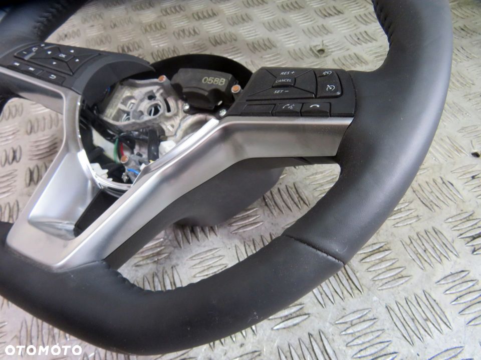 KIEROWNICA SKÓRZANA SKÓRA QASHQAI II J11 LIFT NISSAN 2017-2021 - 2