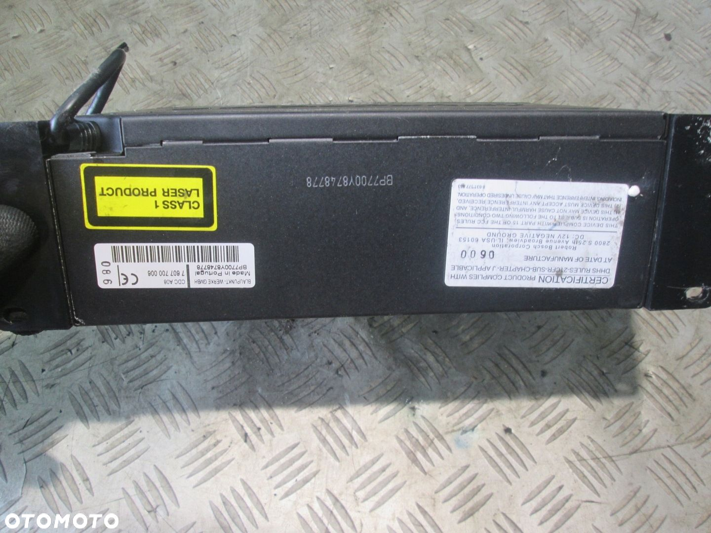ZMIENIARKA BLAUPUNKT VW SHARAN 1 - 2