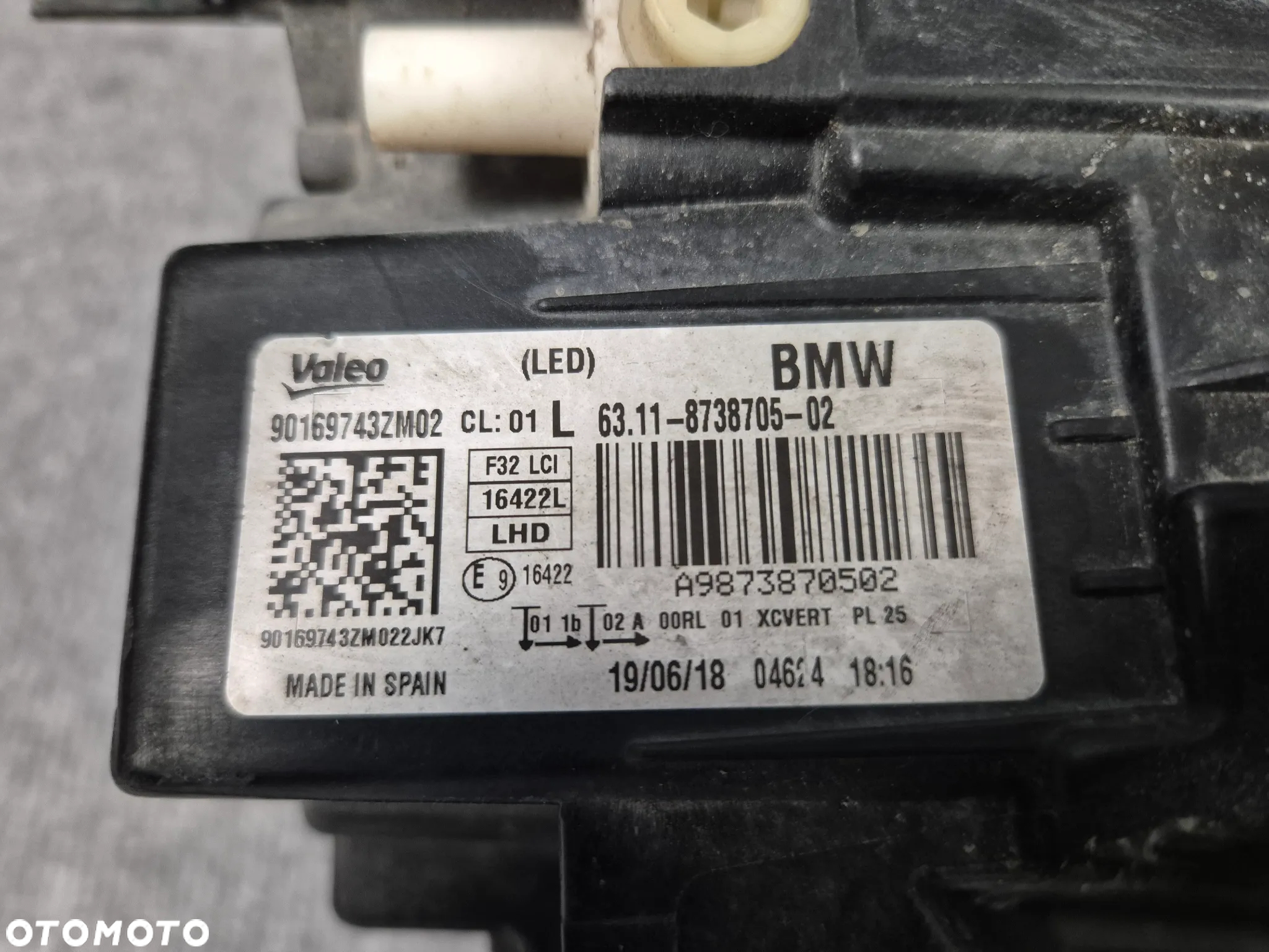 Reflektor Lampa Przednia- BMW 4 F32 F33 F36 LCI LIFT ADAPTIVE LED 17-20 - 8