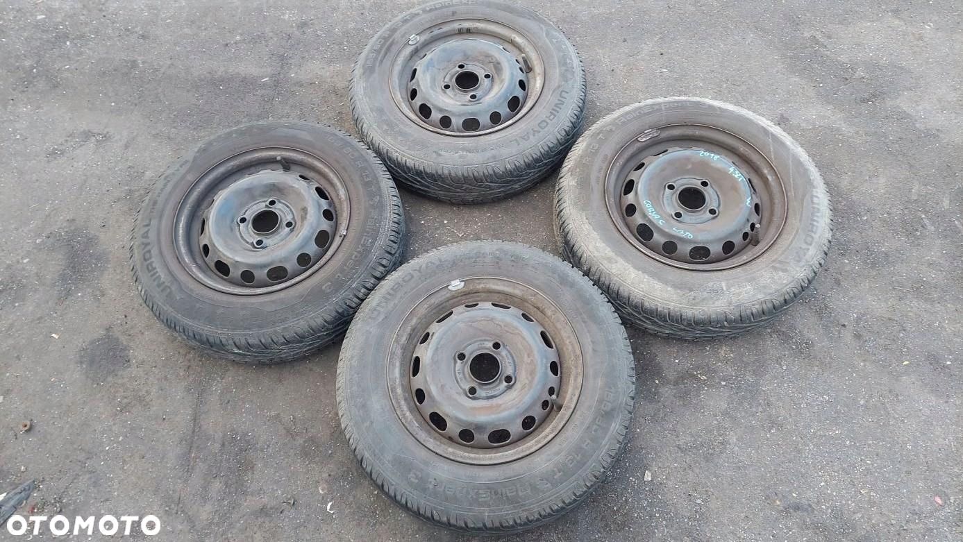 KOMPLET KÓŁ KOŁA STALOWE 13" OPEL CROSA C - 1