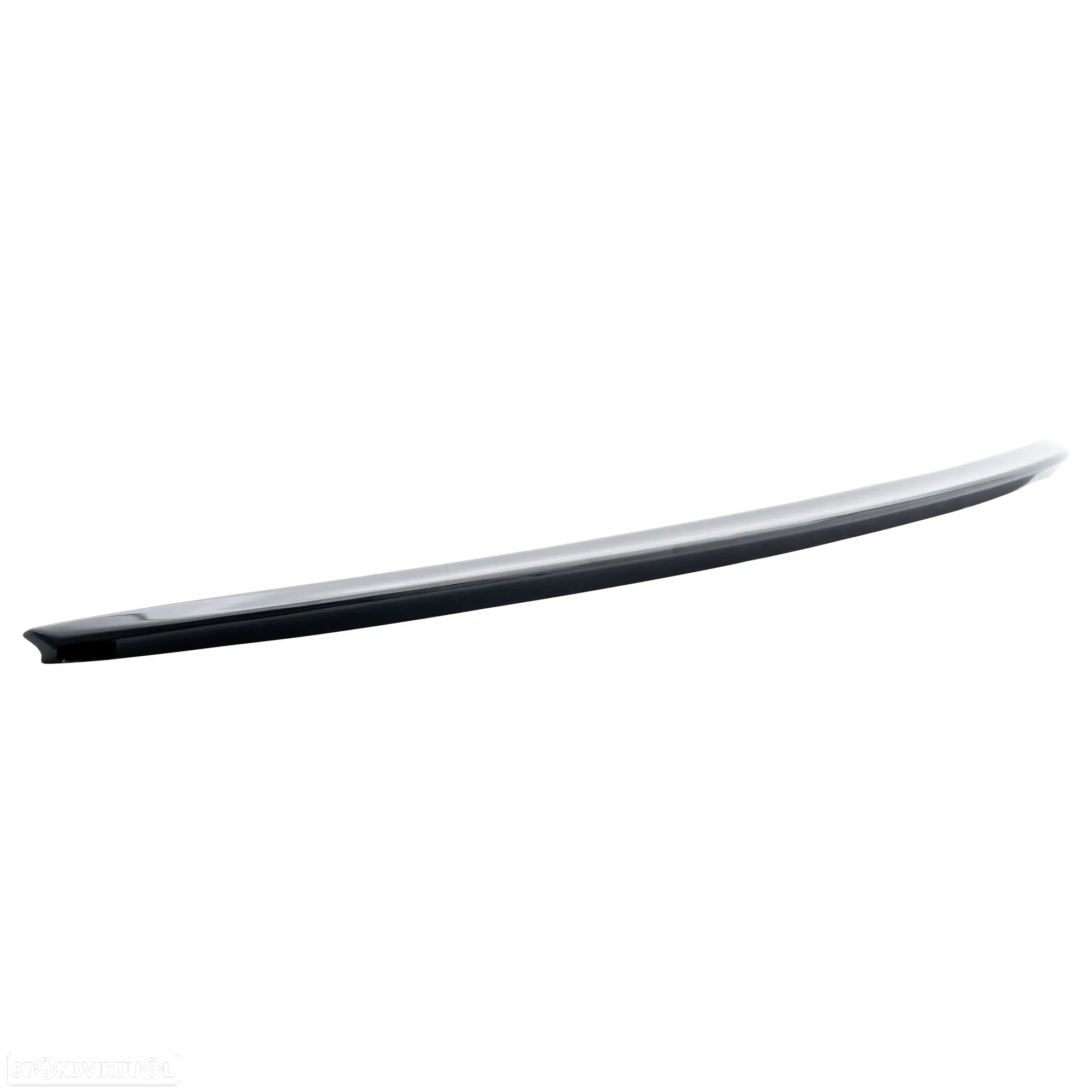 Aileron / lip / spoiler traseiro em preto piano brilhante para Audi A5 8T coupe 2007-2016 em plástico ABS - 2