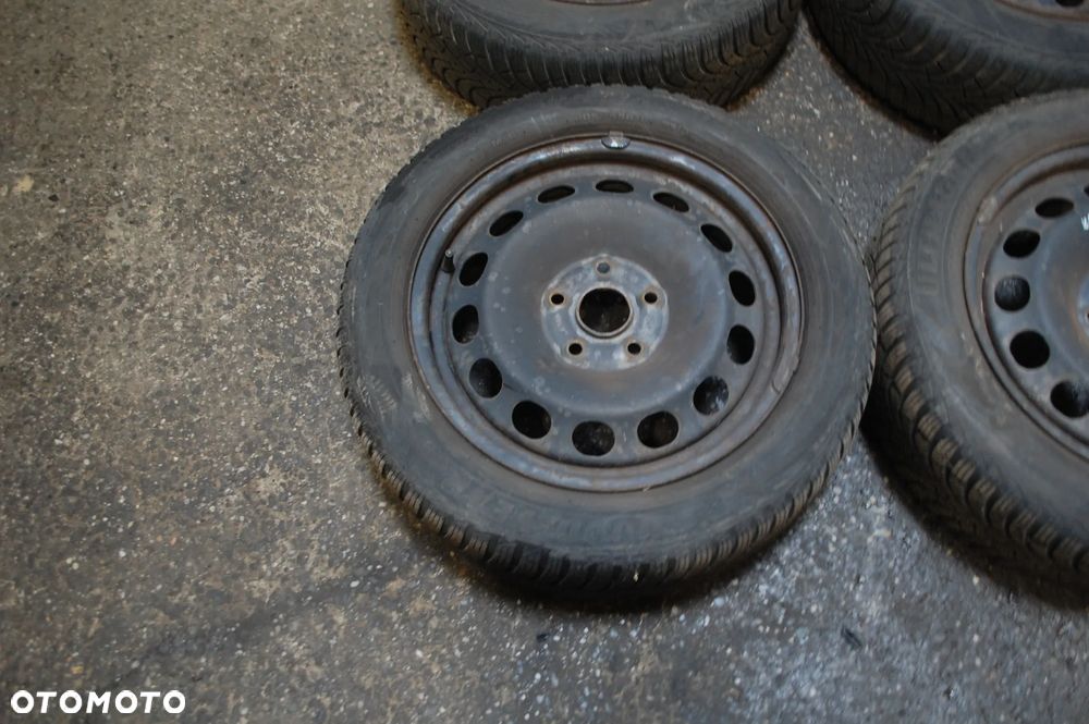 FELGI STALOWE + OPONY ZIMOWE KBA43738 5X112 ET50 6.5J 205/55R16 AUDI A3 8P SKODA OCTAVIA II SEAT LEON II VW GOLF V - 2