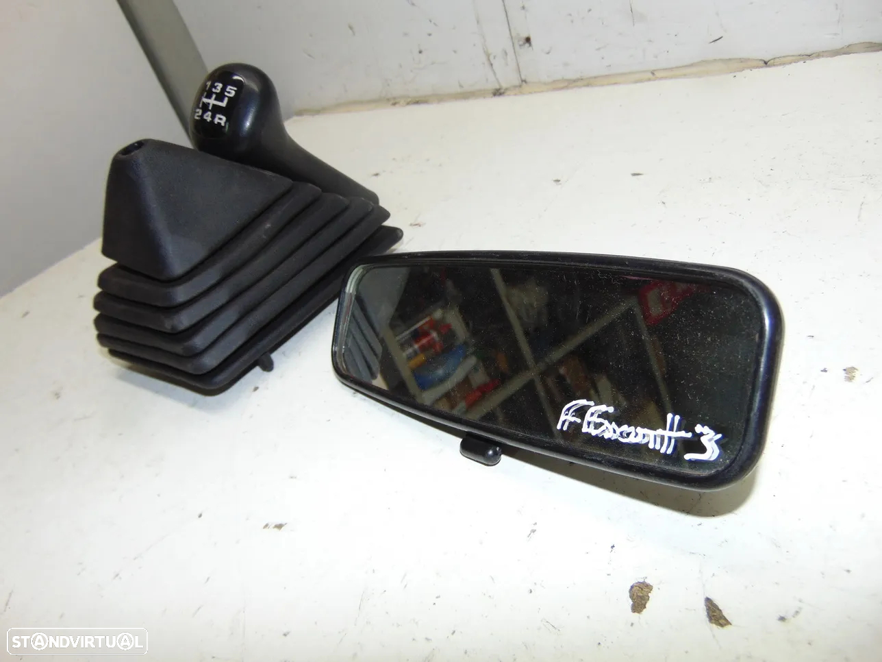 Ford Escort MK3 fole velocidades/Espelho interior - 2