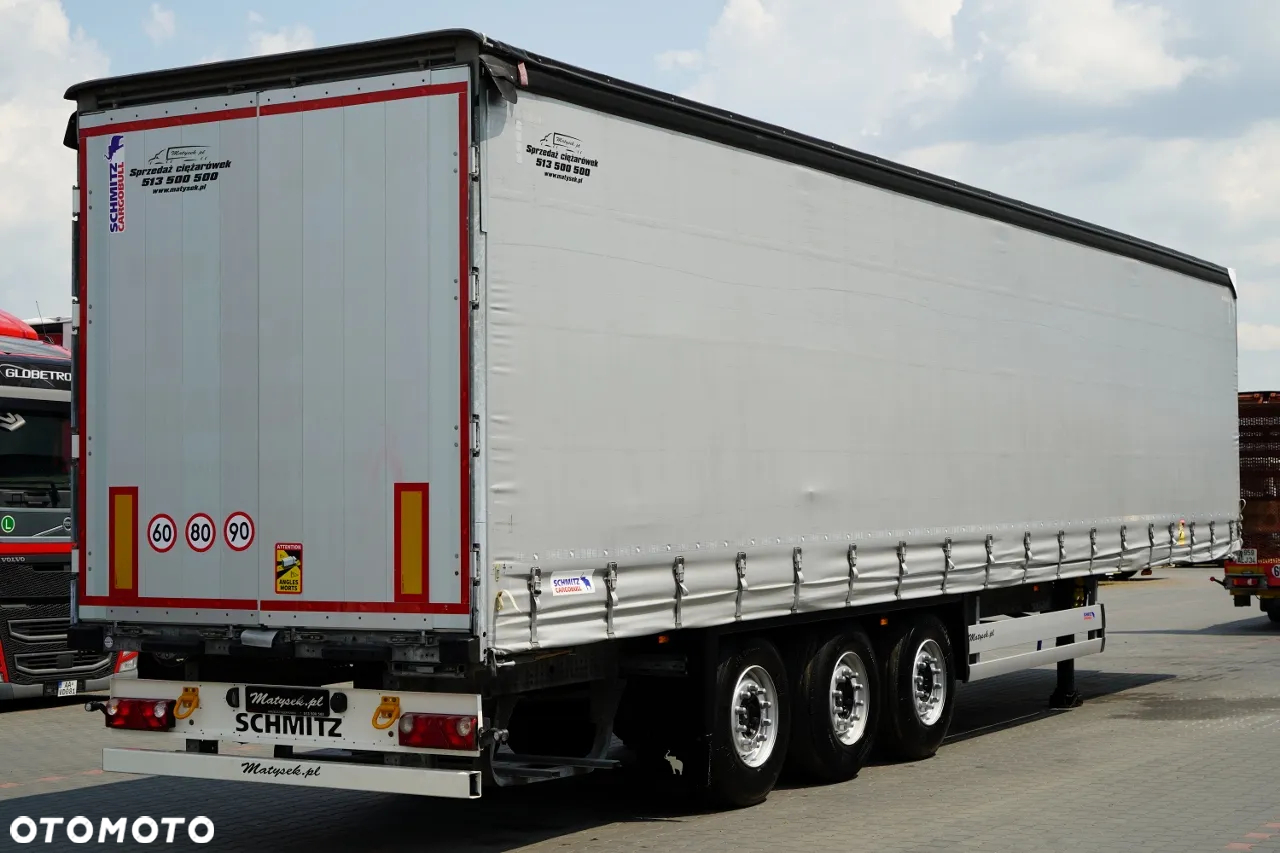 Schmitz Cargobull FIRANKA / STANDARD / OŚ PODNOSZONA / PODNOSZONY DACH / 2022R - 7