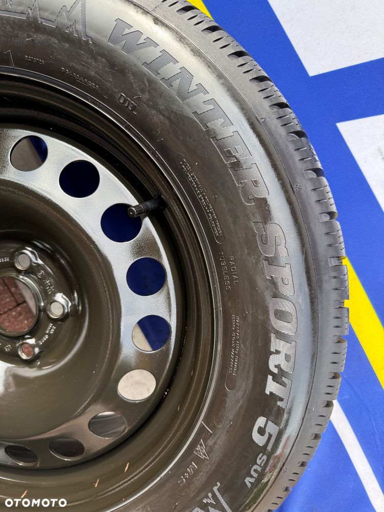 Zimowe koła stalowe 17 Ford Kuga - Dunlop Winter Sport 5 SUV 225/65 R17 - 10