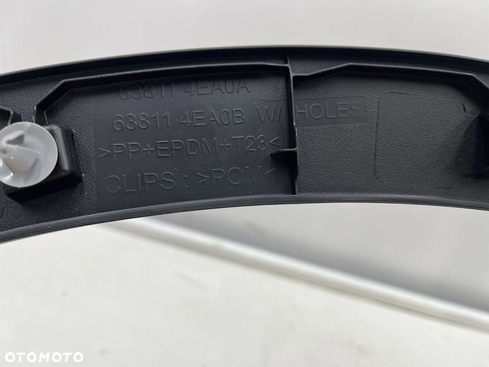 Listwa Nissan Qashqai II 2 J11 13-21r. lewy przedni rant nadkola błotnika 63811-4ea0b - 10