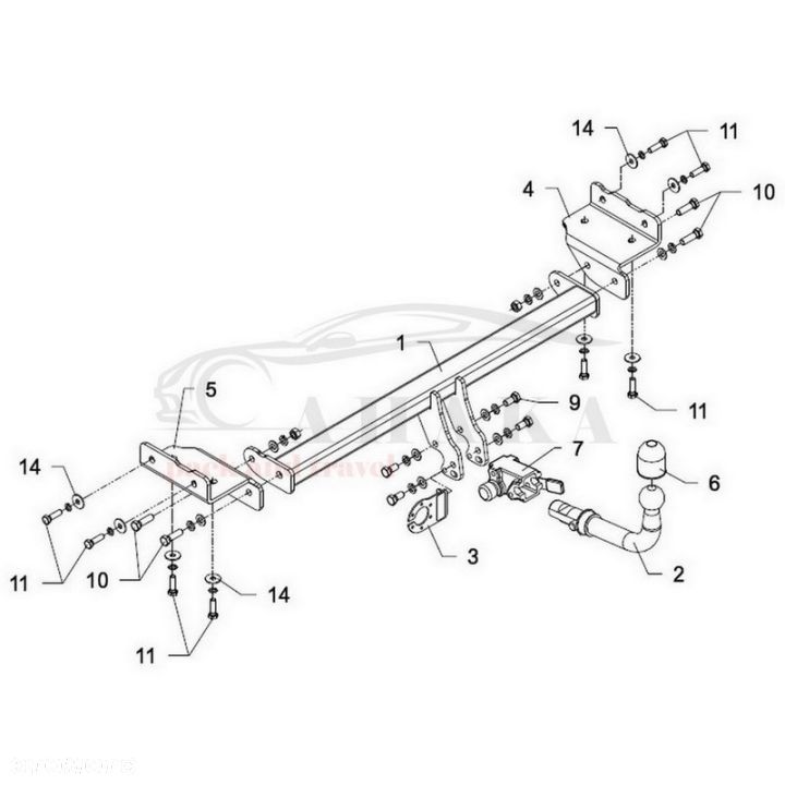 Hak Holowniczy Automat Do Hyundai Ix35 2013-2015 - 3