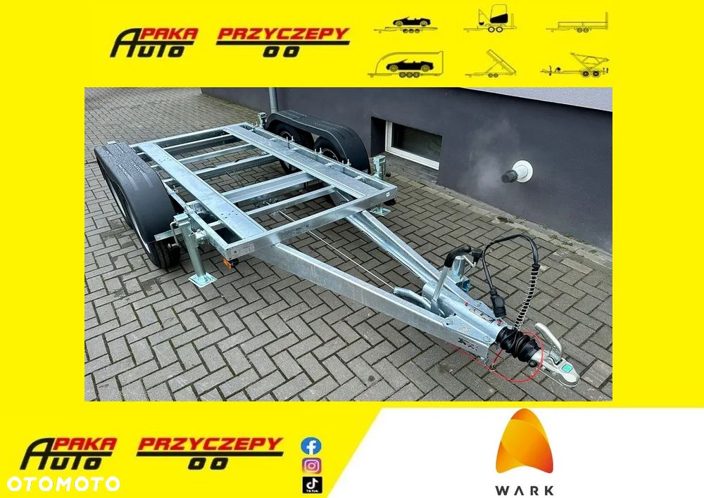 Wark Przyczepa pod agregat 250x130 cm, DMC 2700 KG - 1