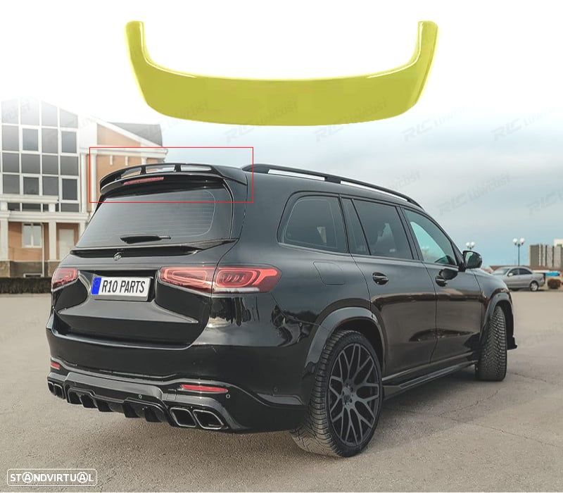AILERON SPOILER MERCEDES GLS X167 20- LOOK AMG - 1