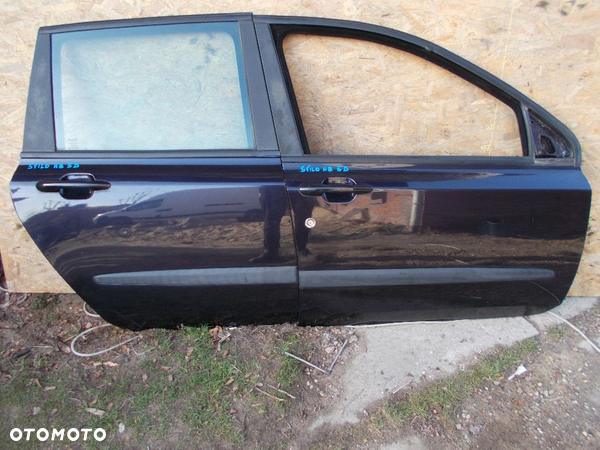 FIAT STILO 5D DRZWI PRAWE PRZÓD TYŁ