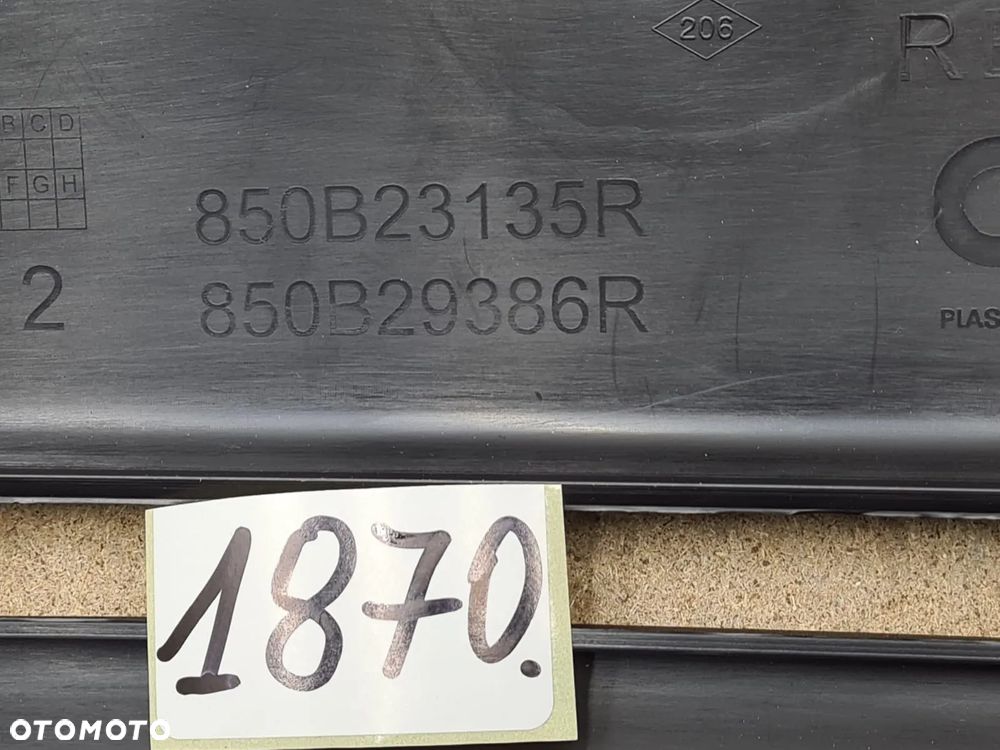 Renault Austral 850B23135R dyfuzor spoiler dokładka zderzaka tył 2xpdc - 7