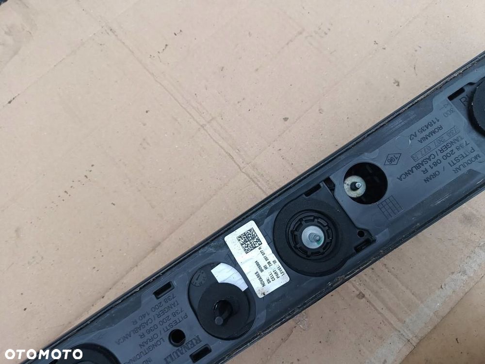 dacia sandero stepway iii 21r- reling dachowy prawy 738207077r 738200036r - 9