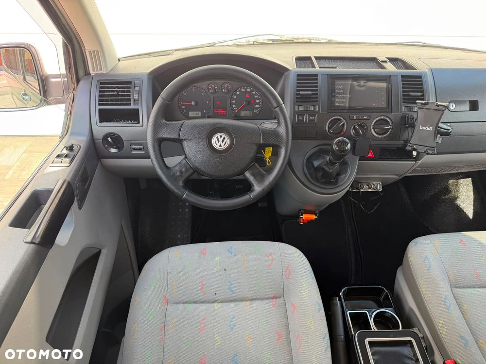 Volkswagen TRANSPORTER T5 1.9TDI Klima Elektryka Duża Navi Rury Brygadówka Dubel Kabina Klapa Hak - 22