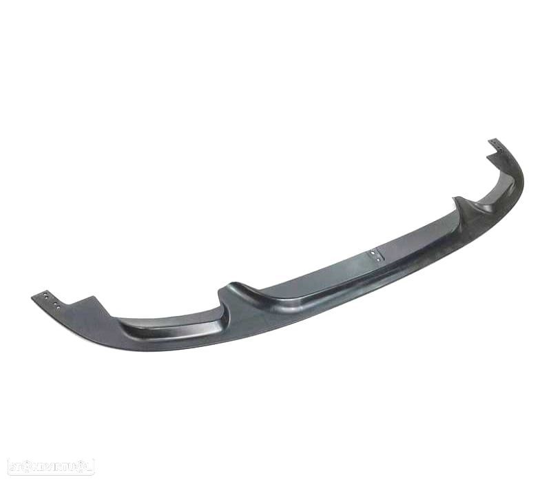 SPOILER LIP FRONTAL BMW E90 E91 LOOK M4 PRETO - 2