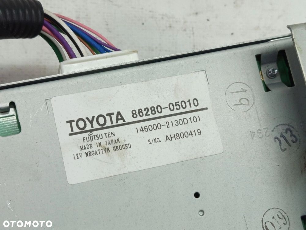 Wzmacniacz audi nagłosnienia Toyota Avensis T27 86280-05010 - 5