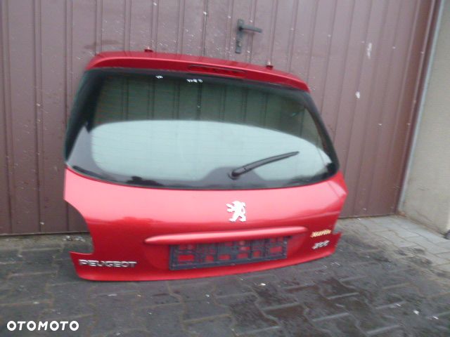 KLAPA TYŁ TYLNA PEUGEOT 206 HB EKQD KOMPLETNA - 7