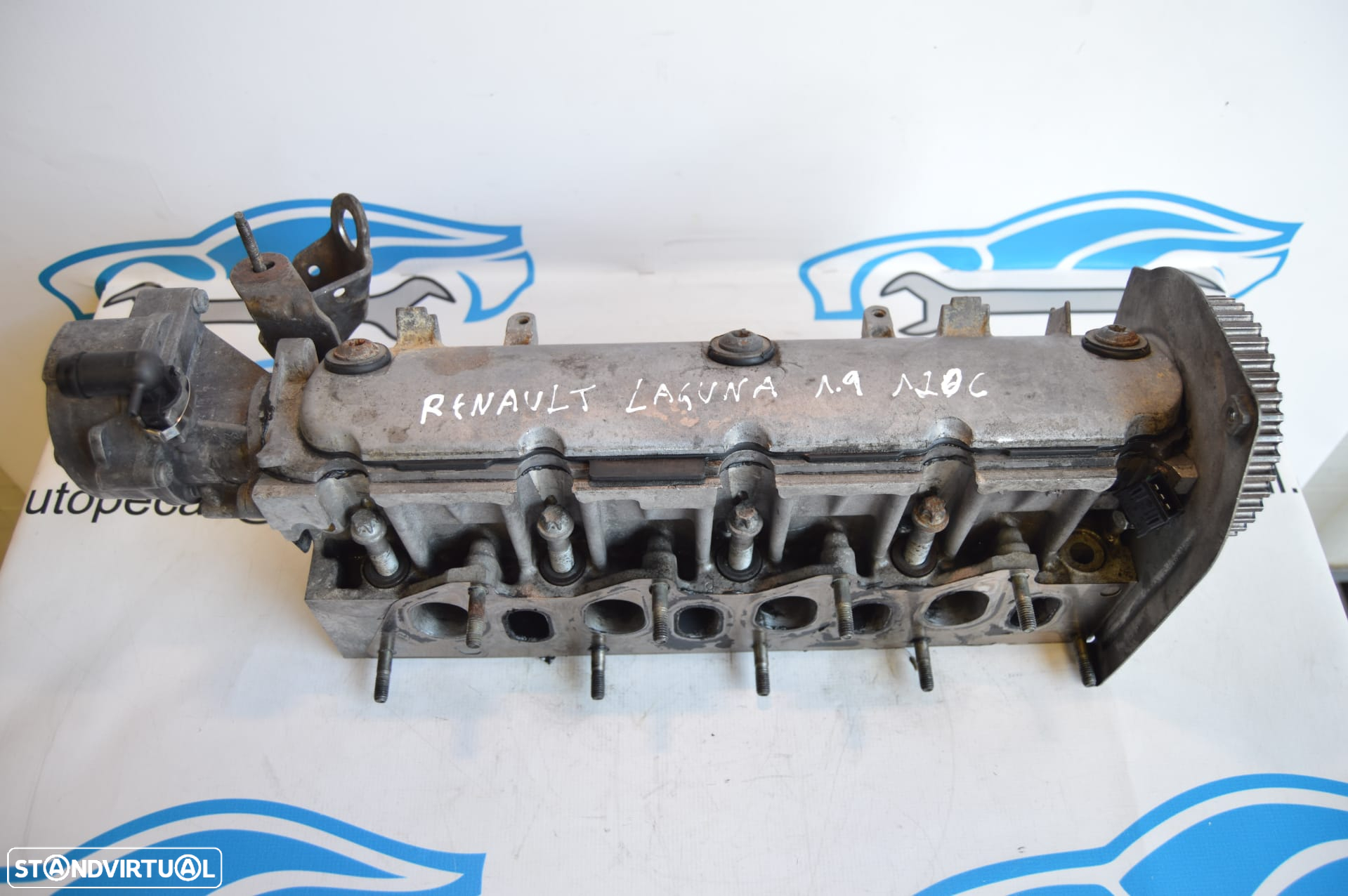 CABEÇA MOTOR CABEÇOTE COLAÇA F9Q820 RENAULT LAGUNA II 2 MK2 1.9DCI 120CV F9Q820 ESPACE IV 4 MK4 JK - 3