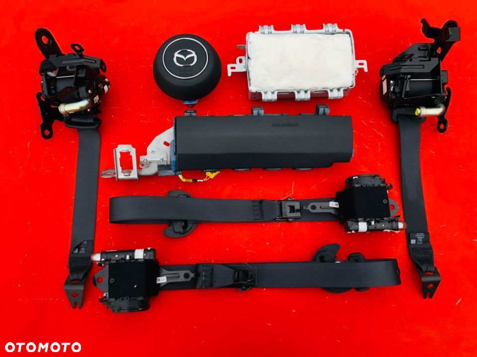 MAZDA 3 BP IV 19-21 DESKA KONSOLA KOKPIT PULPIT PÓLKA PARAPET AIRBAG PODUSZKI POWIETRZNE KIEROWCY PASAŻERA KOLAN PODUSZKA POWIETRZNA KOLANOWA PASY PAS naprawa OKAZJA !!!  WYMIANA OD Ręki NA MAGAZYNIE !!! - 5