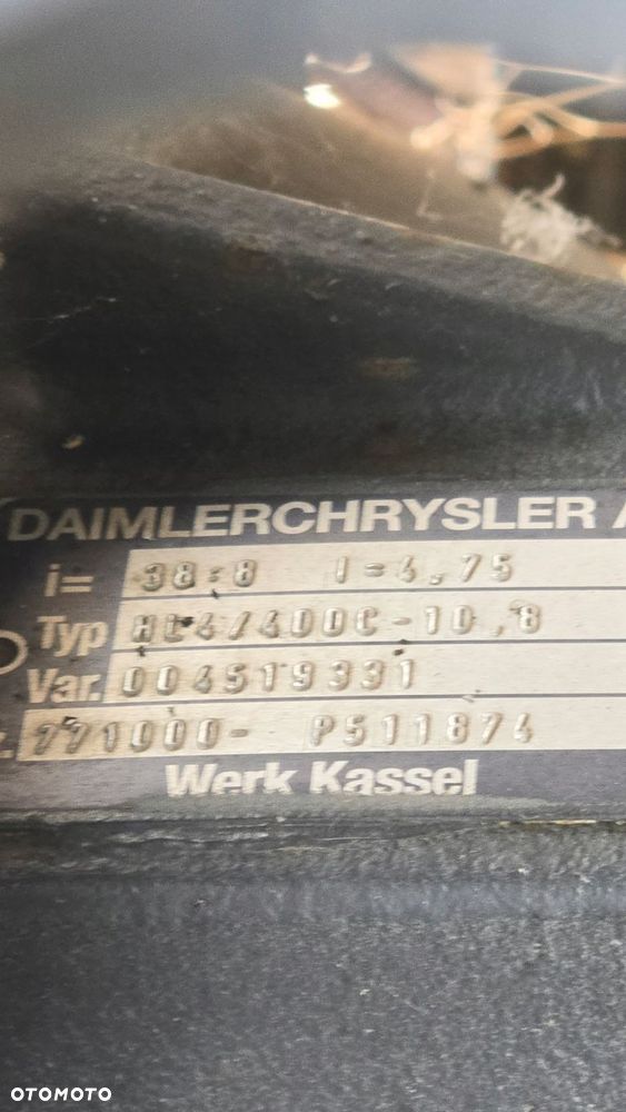 atego most tylny wkład mostu dyferencjał oś tylna hl4 38:8 38/8 40dc-10,8 - 3