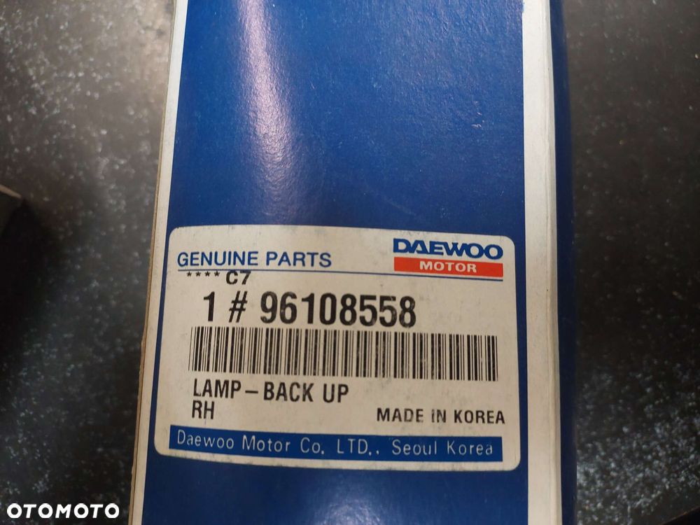 Lampa cofania prawa DAEWOO ESPERO 1.5 DOHC 16V ;1.8 SOHC 8V 2.0 SOHC 8V - 2