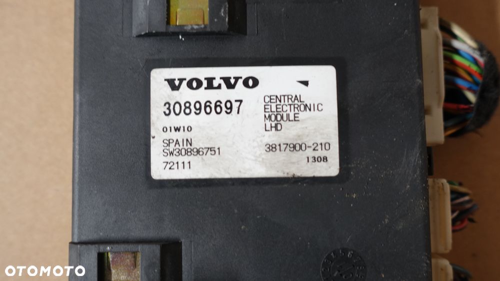 MODUŁ STEROWNIK KOMFORTU VOLVO V40 S40 30896697 -WYSYŁKA- - 2