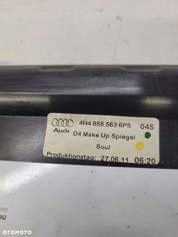 LUSTERKO LAMPKA LED PODSUFITK AUDI A8 D4 4H4858563 - 4