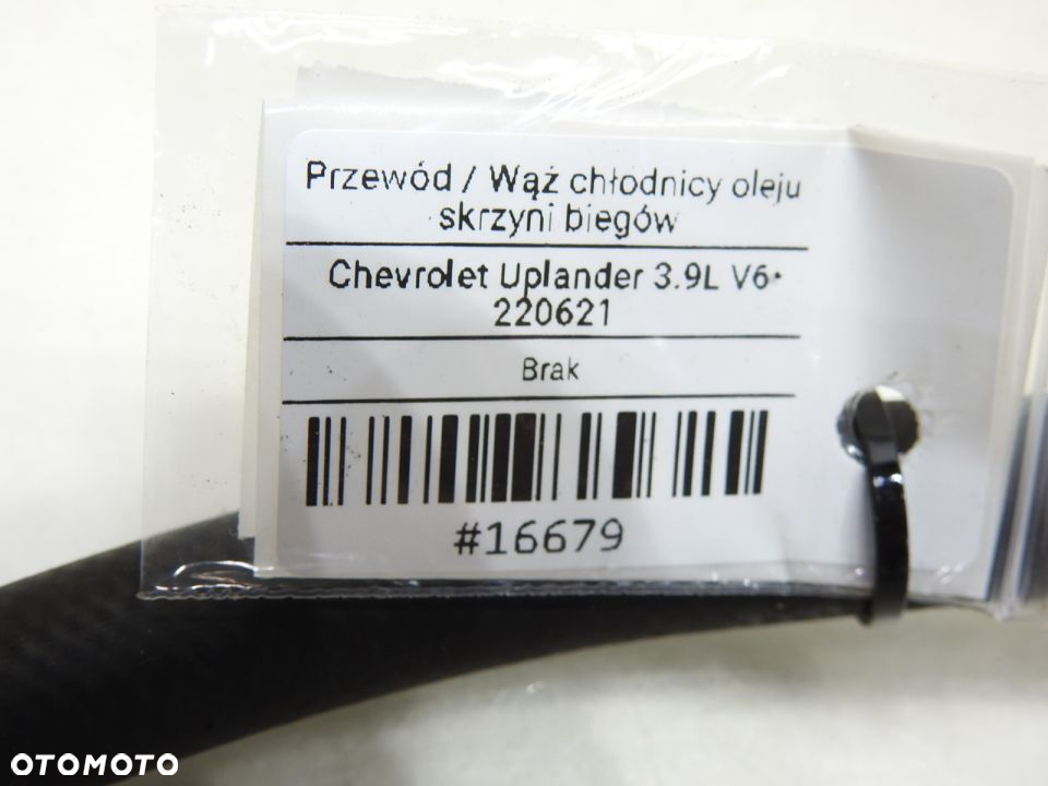 PRZEWÓD OLEJU SKRZYNI AUTOMAT UPLANDER 3.9 V6 - 6